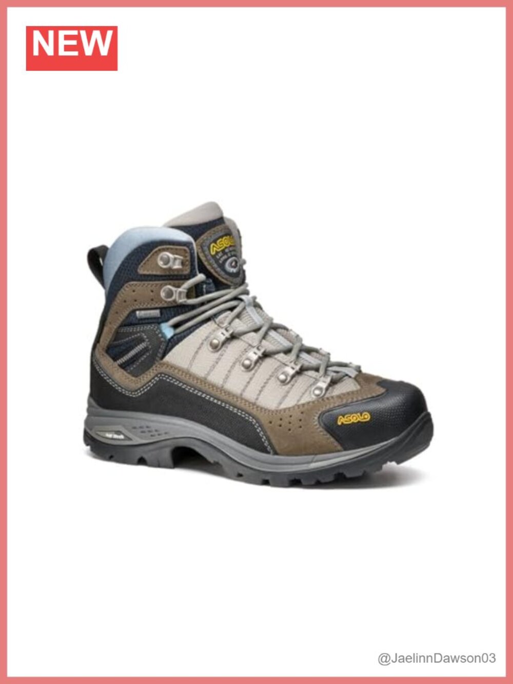 Women's Waterproof Suede Leather Ankle Hiking Boots Gore-Tex